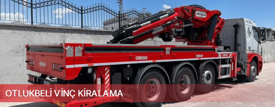 Otlukbeli İlçemi Vinç Kiralama
